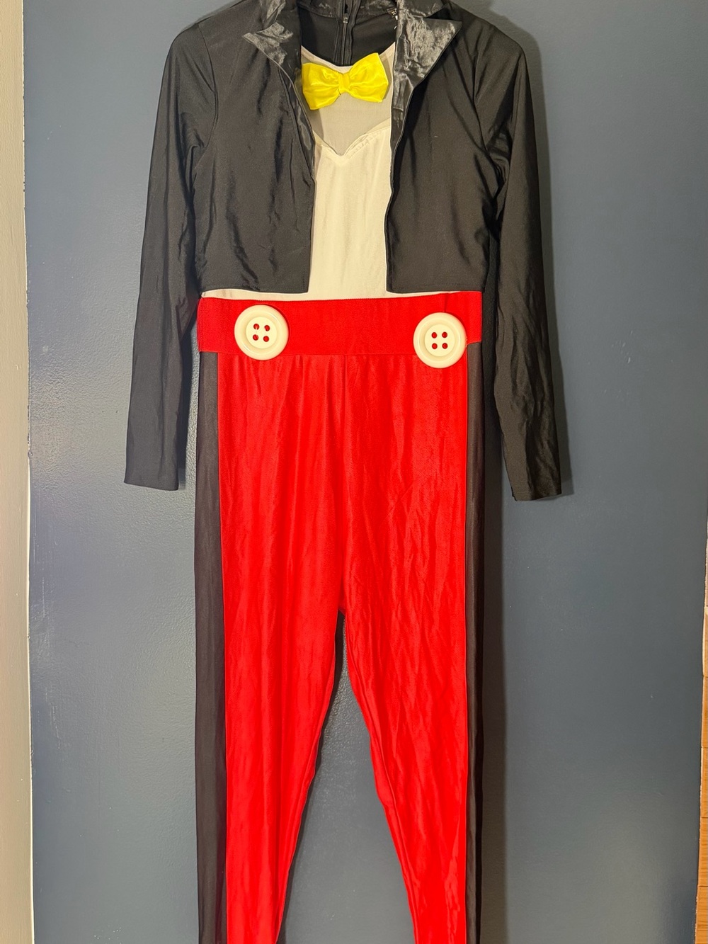 Disney Black, Red and Yellow Classic Mouse Costume for Kids
